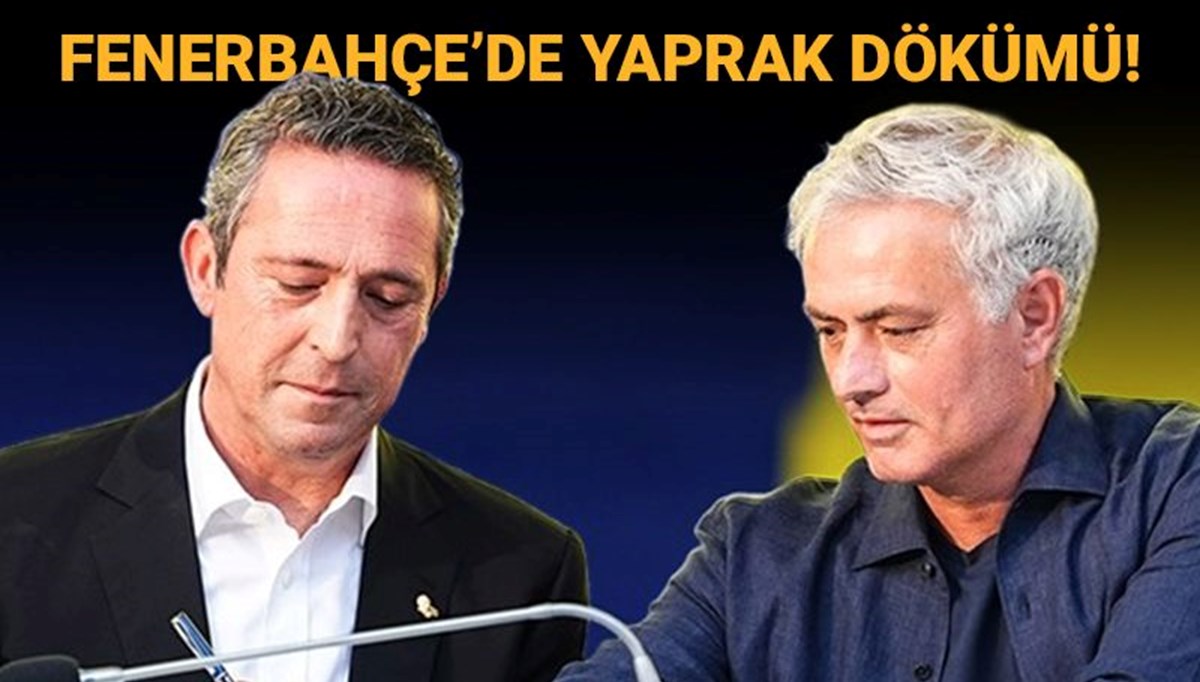 Fenerbahçe'de yaprak dökümü başlıyor Fenerbahçe'de yaprak dökümü başlıyor