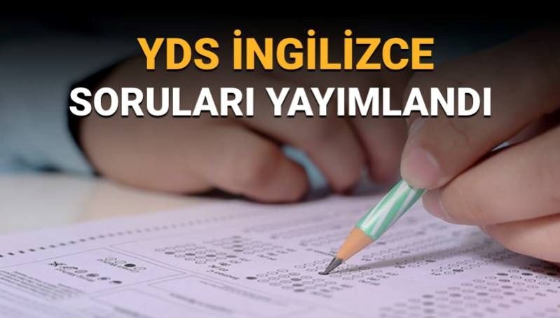2025-YDS/İngilizce soruları ve cevapları yayımlandı (2025-YDS/İngilizce soru kitapçığı görüntüleme ekranı)