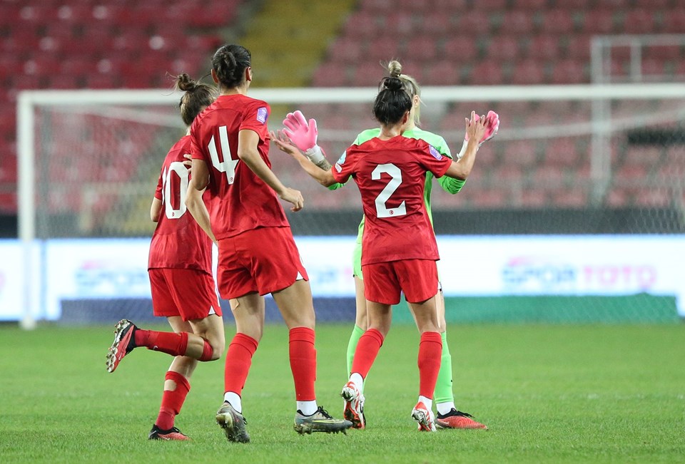 A Milli Kadın Futbol Takımı, Uluslar C Ligi'nde 6'da 6 yaptı - 1
