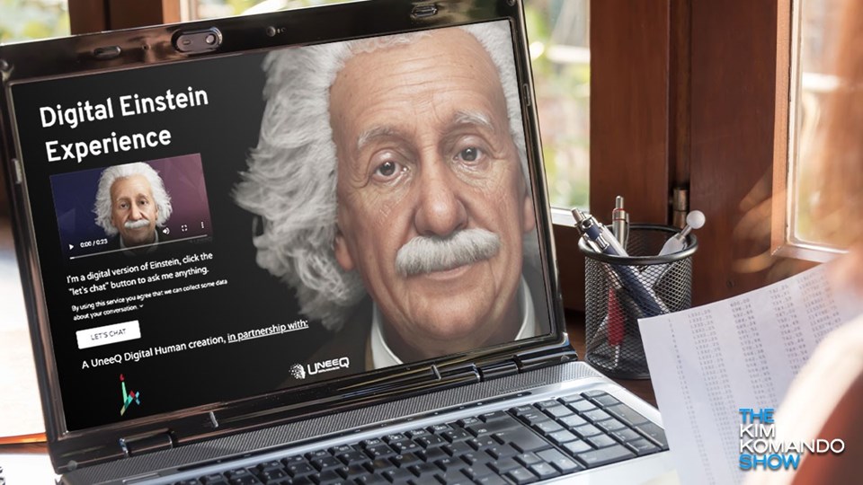Ünlü fizikçi Albert Einstein dijital olarak hayata döndürüldü: Empati kuruyor, karmaşık fizik sorularını yanıtlıyor - 1