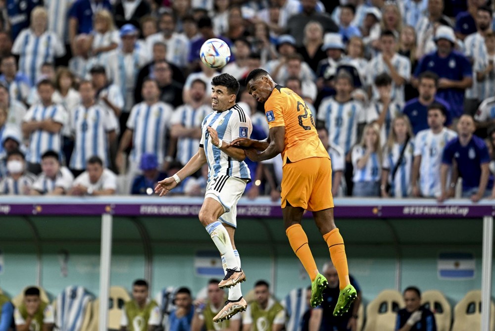 Arjantin'in Hollanda'yı elediği maçta tepki çeken kare - 28