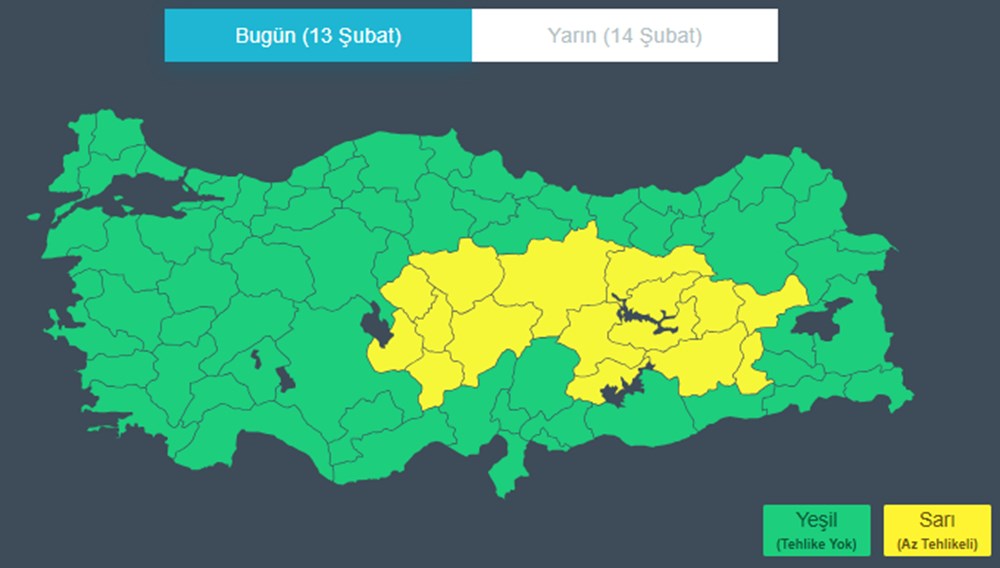 İstanbul'da hava ısınıyor: 16 il için kar uyarısı (Bugün hava nasıl olacak?) - 3