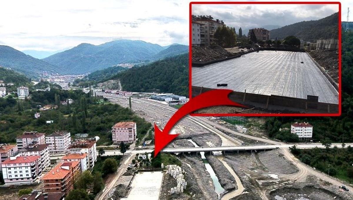 Kastamonu'da dere yatağına okul projesi iptal Kastamonu'da dere yatağına okul projesi iptal