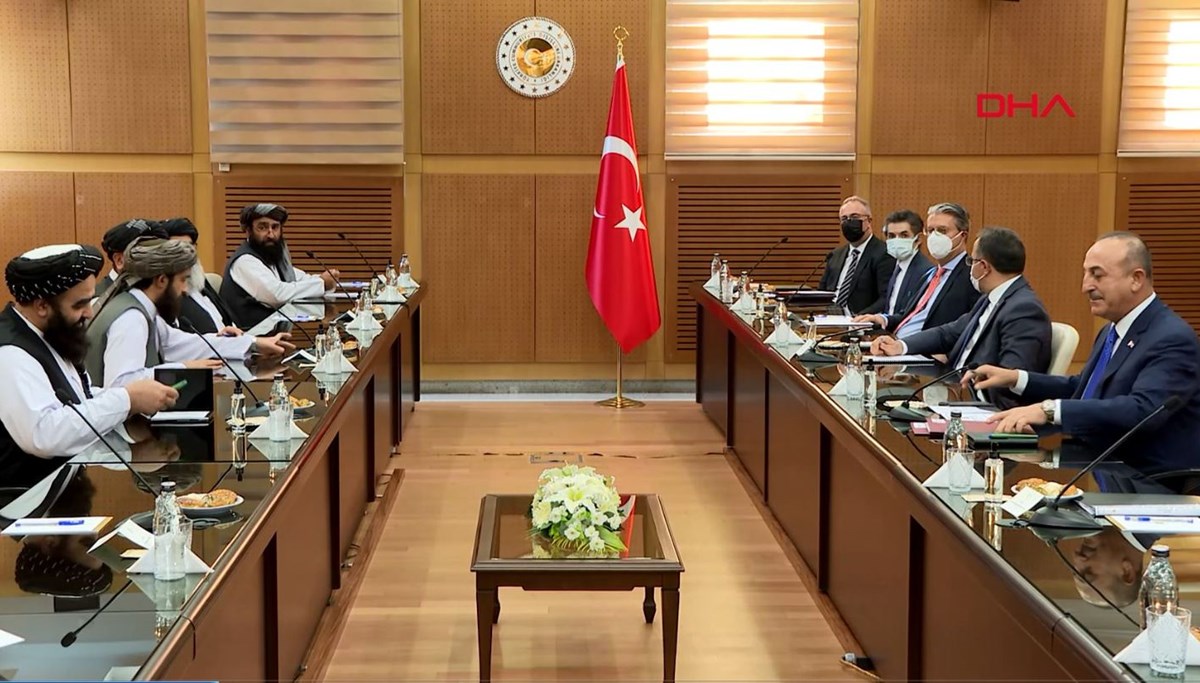 SON DAKİKA: Taliban heyeti ile üst düzey temas: Dışişleri Bakanı Çavuşoğlu'ndan açıklama