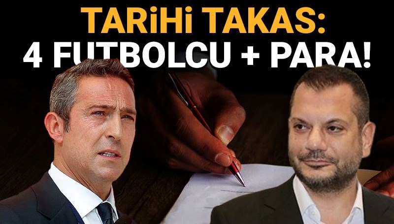 Fenerbahçe'den Trabzonspor'a tarihi takas teklifi