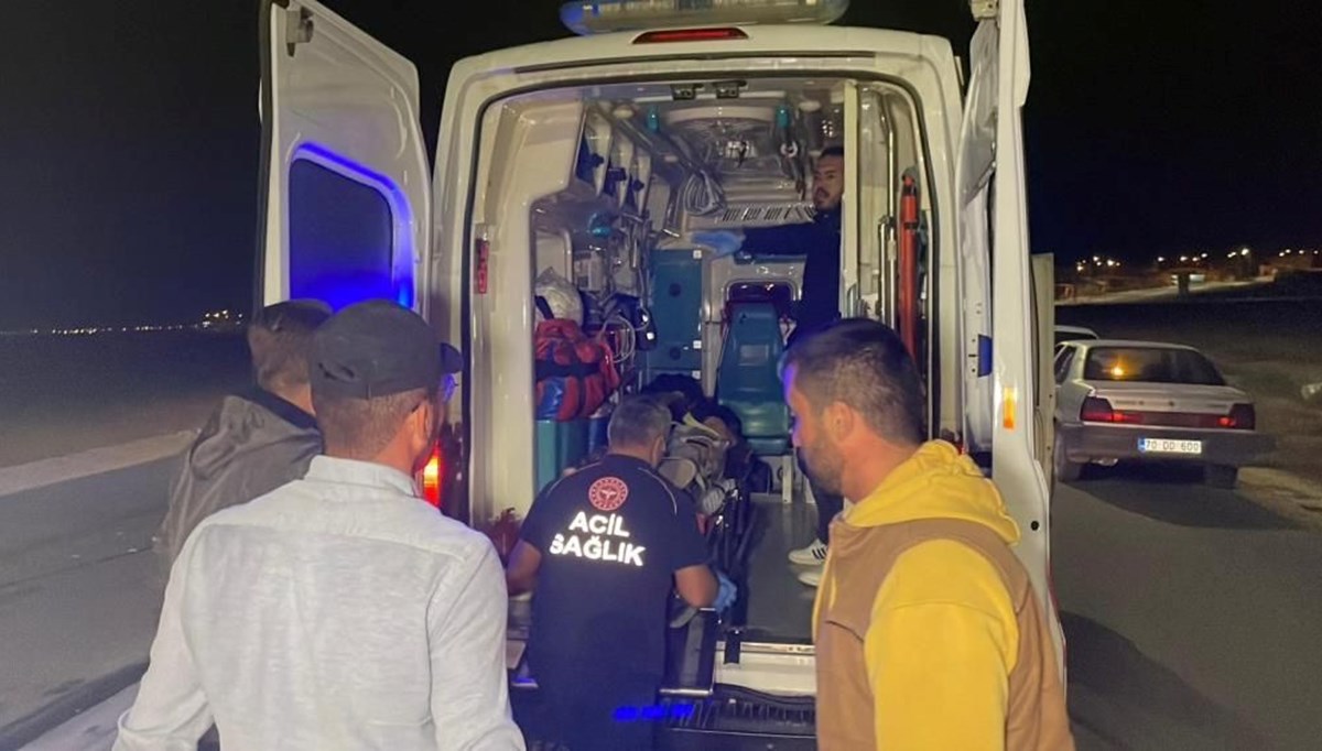 Karaman'da motosiklet kazası Karaman'da motosiklet kazası