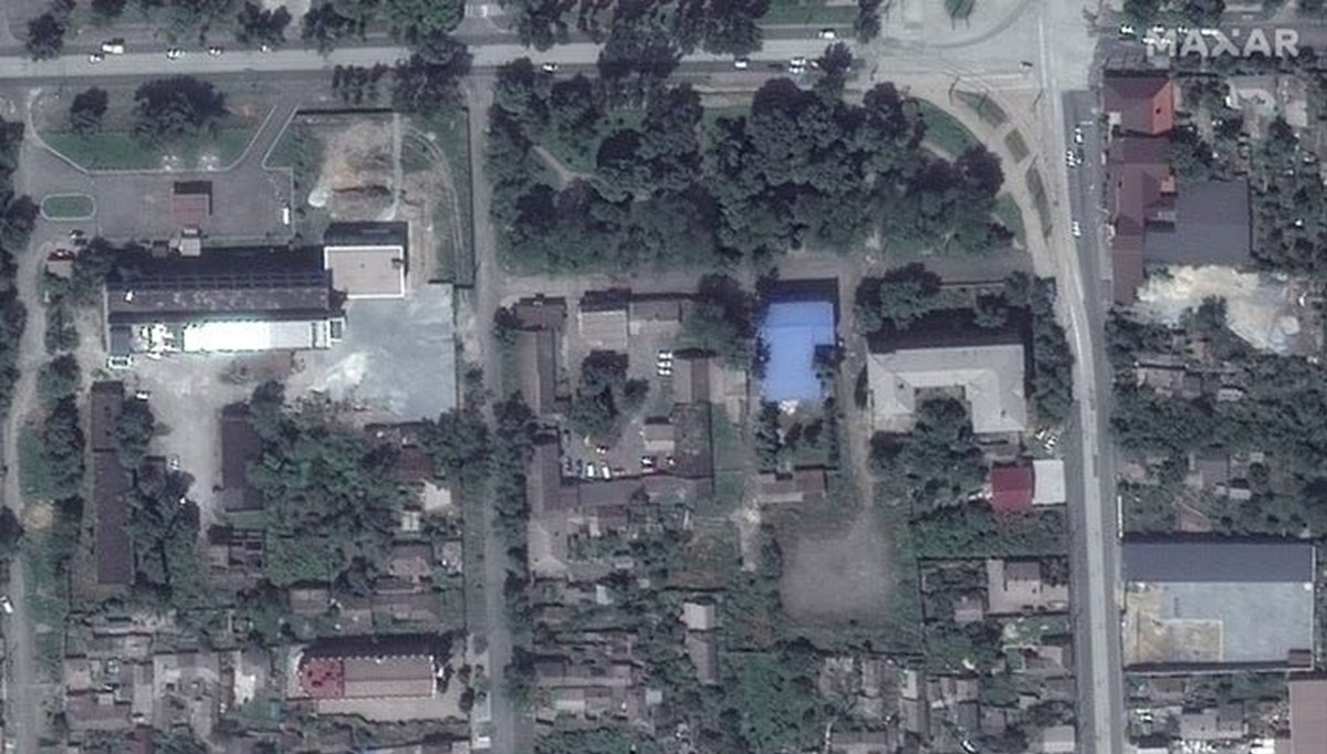 Mariupol kentindeki yıkım uydudan görüntülendi