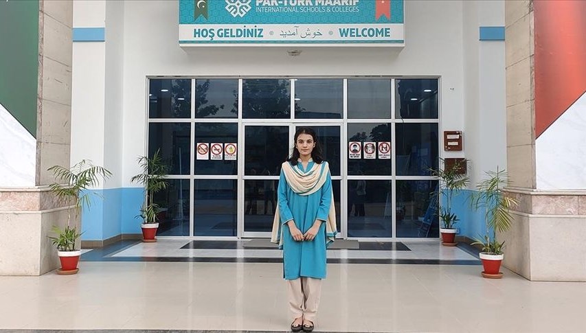 Türkiye Maarif Vakfı'ndan bir öğrenci Pakistan'daki üniversite sınavında ikinci oldu