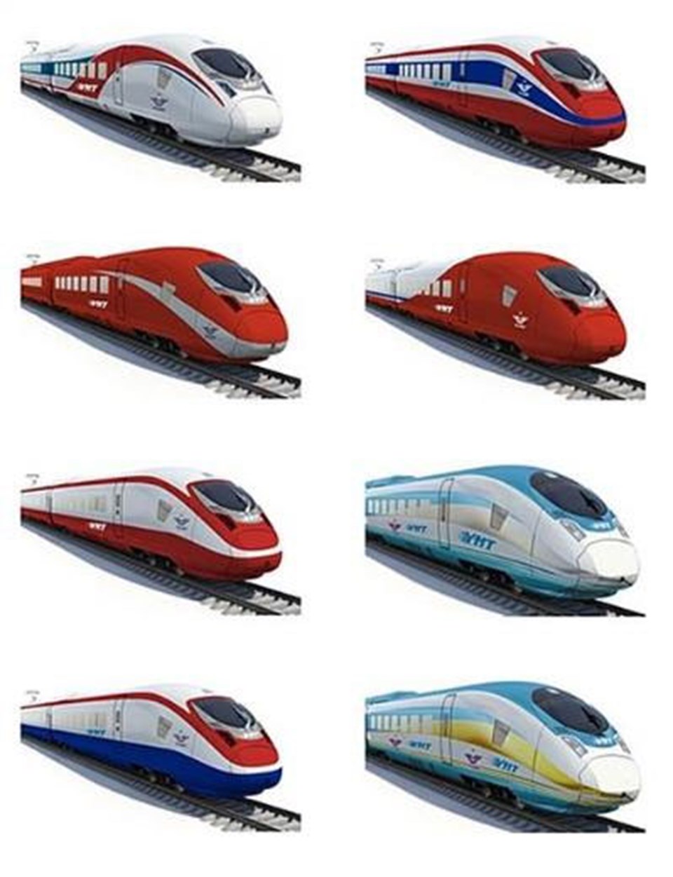 Hızlı trenin rengini vatandaşlar belirleyecek - 1