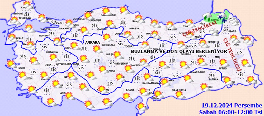 Meteorolojiden art arda uyarılar: Kuvvetli sağanak, yoğun kar ve fırtınaya dikkat! - 7