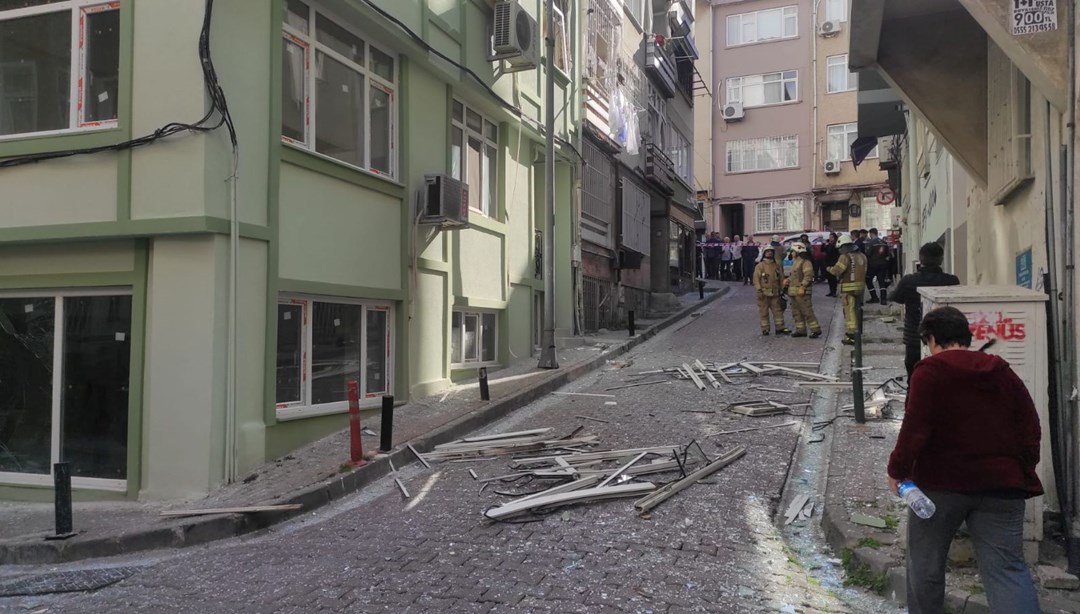 Beşiktaş'ta doğalgaz patlaması