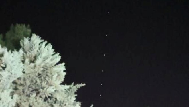 Ad�yaman'da g�ky�z�nde Starlink heyecan�