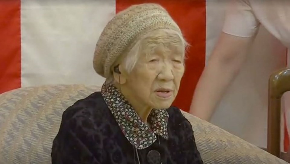 Dünyanın en yaşlı insanı kabul edilen Tanaka 119'una girdi - 1
