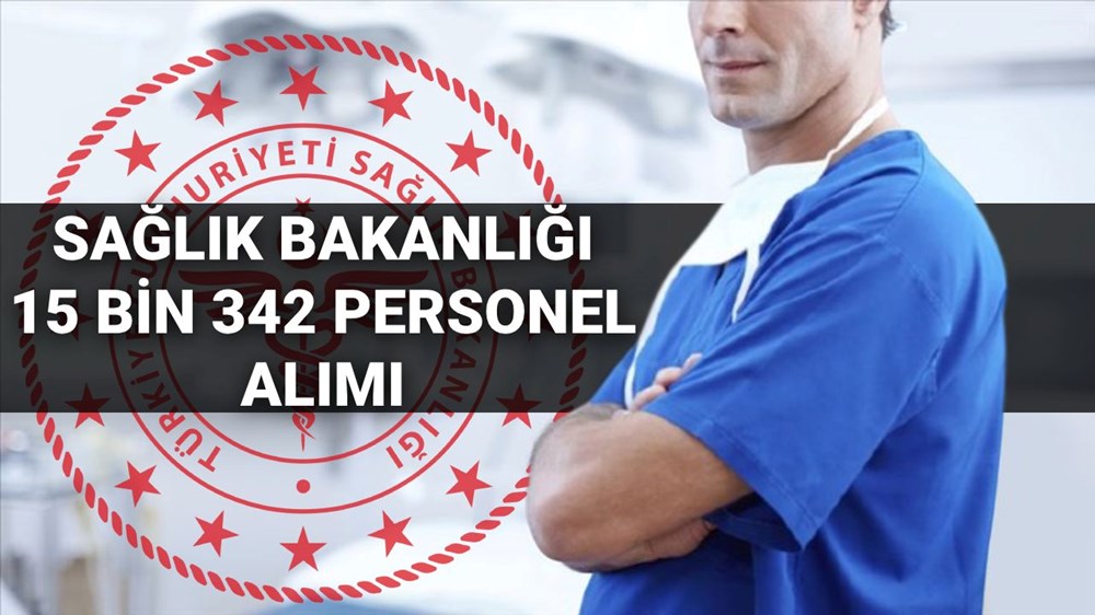 Sağlık Bakanlığı 2025 Personel Alımı