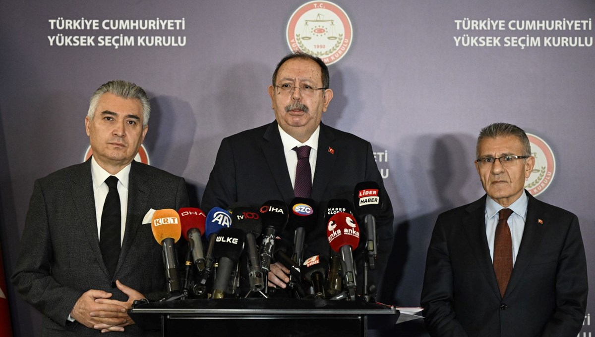 SON DAKİKA: Yerel seçim süreci başladı | YSK Başkanı: Seçime 36 siyasi parti katılabilecek SON DAKİKA: Yerel seçim süreci başladı | YSK Başkanı: Seçime 36 siyasi parti katılabilecek