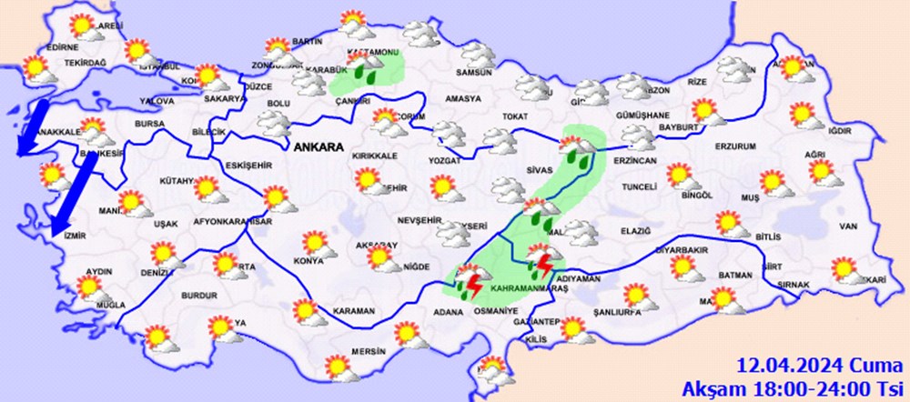 Bahar havası sürecek mi? Meteoroloji’den 3 bölge içinsağanak uyarısı (İstanbul, Ankara, İzmir hava durumu) - 10