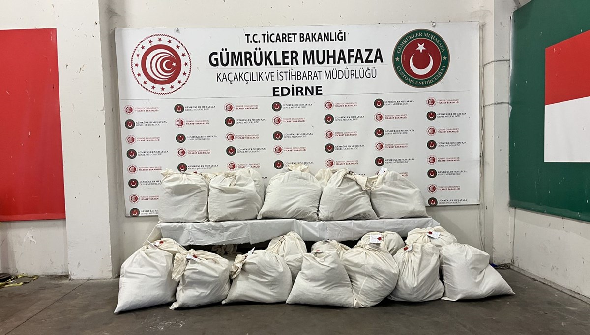 Kapıkule'de uyuşturucu operasyonu