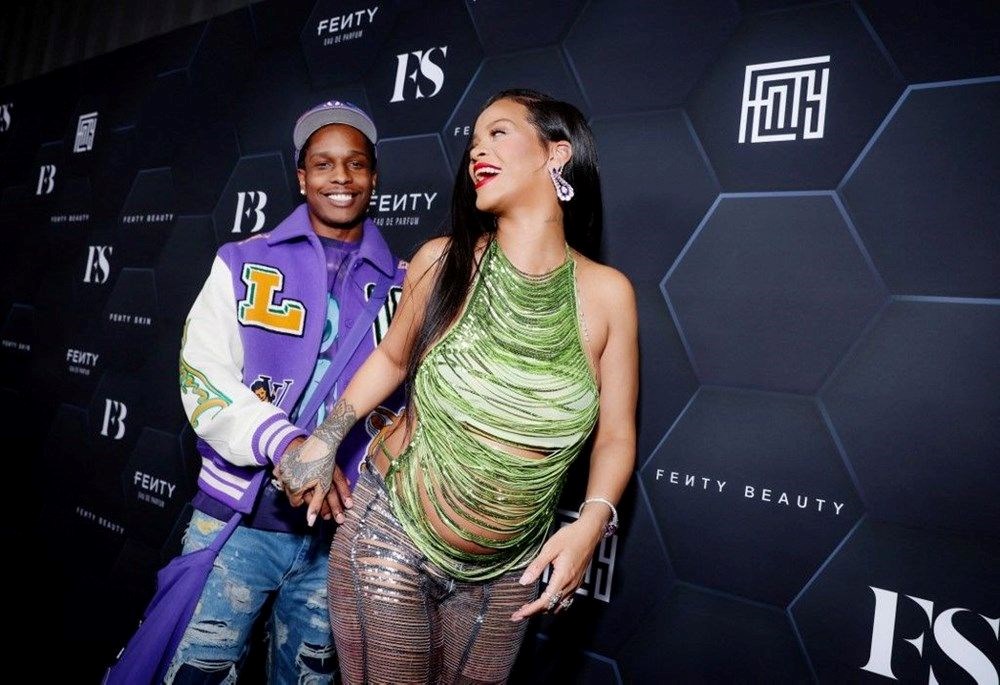 Rihanna oğlunun son fotoğraflarını paylaştı: Oscar'a kardeşinin gideceğini öğrenince... - 6