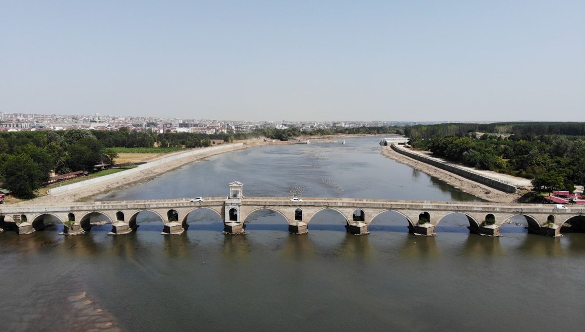 Meriç Nehri'nde kuraklık alarmı