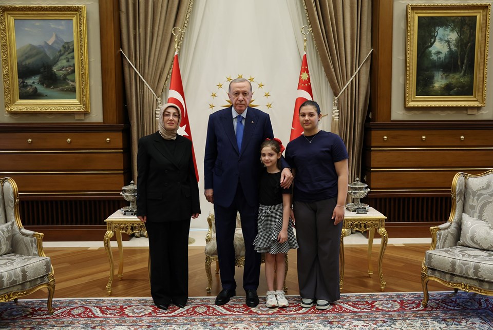 Cumhurbaşkanı Erdoğan, Ayşe Ateş'i kabul etti - 1
