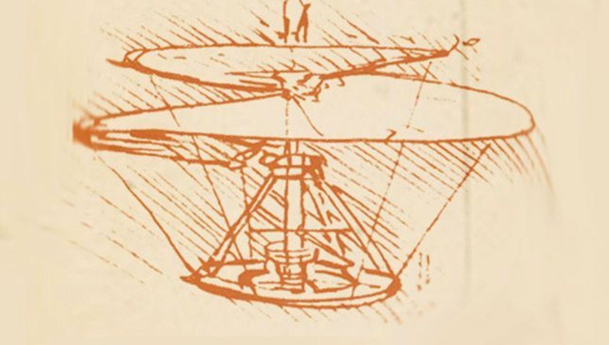 Da Vinci'nin tasarladığı helikopter havalandı