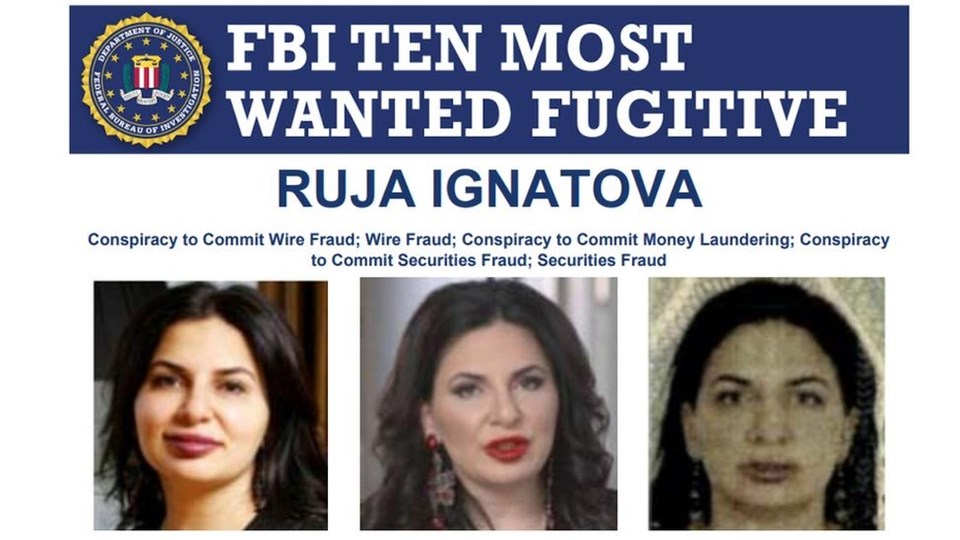 Ruja Ignatova, FBI'ın en çok arananlar listesinde