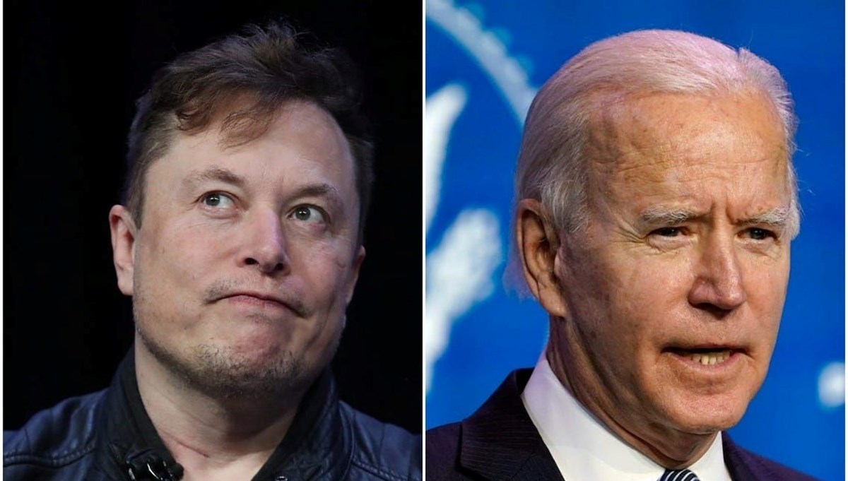 Elon Musk'tan Biden'a Tesla tepkisi: Kimse seni izlemiyor