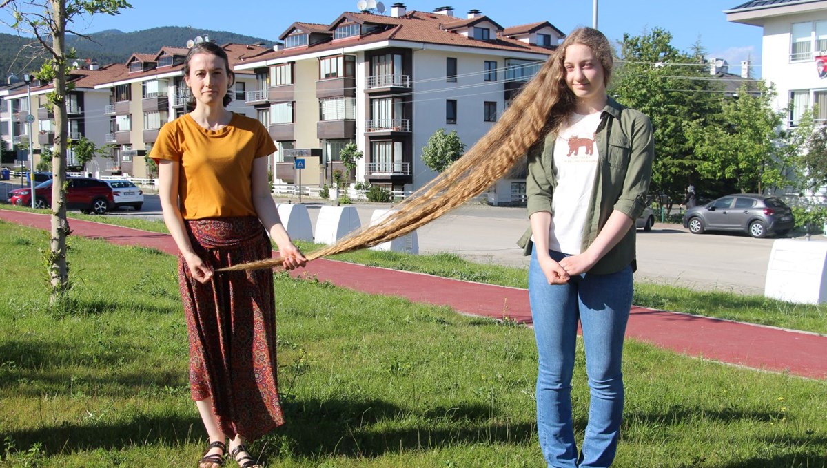 Yerli Rapunzel! Doğduğundan beri saçlarını kesmiyor