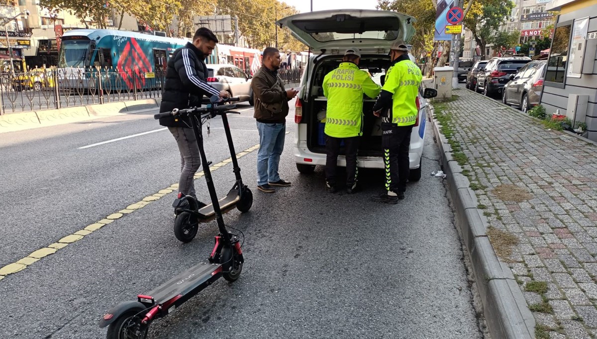 İstanbul'da scooter denetimi: Toplu taşımadan daha pahalıya patladı