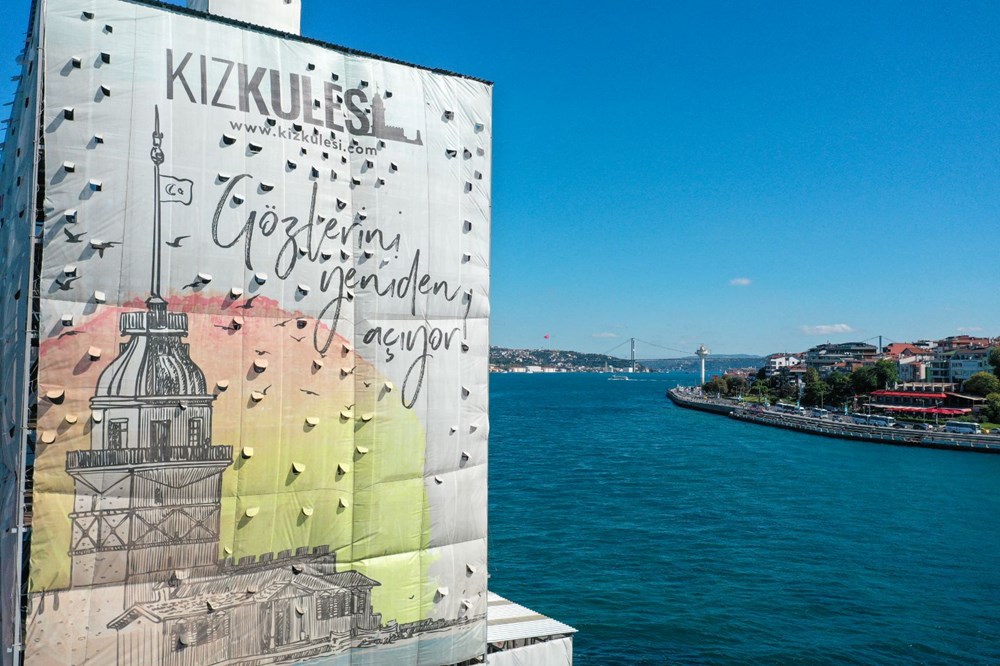 Kültür Bakanı Ersoy'dan Kız Kulesi'nde inceleme - 7