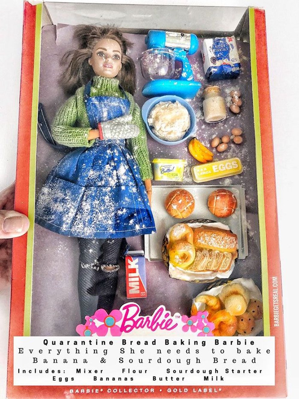 Barbie bebek karantinaya girerse nasıl görünür? Magazin Haberleri NTV