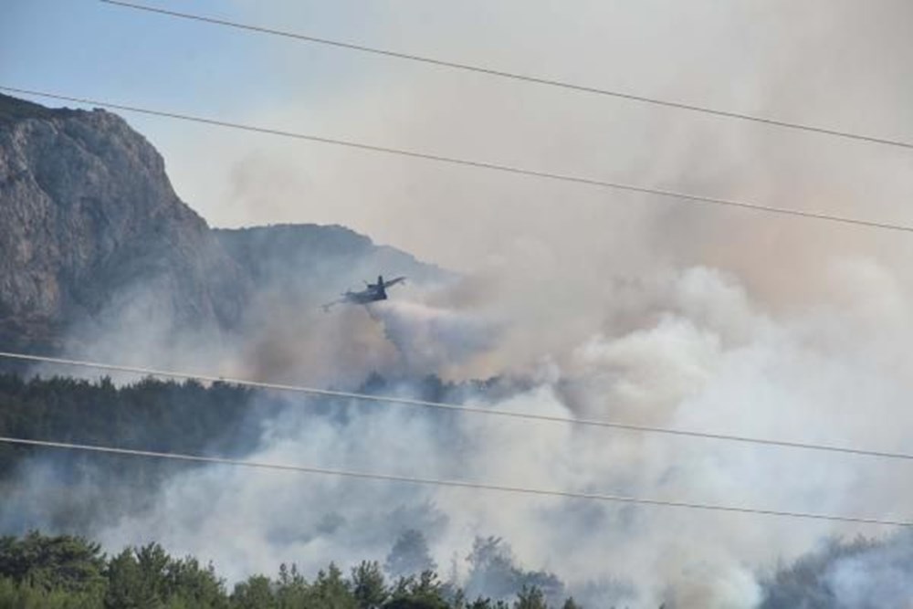 İzmir'de orman yangınına müdahale eden helikopter baraja
düştü (Arama kurtarma çalışmaları yeniden başladı) - 2