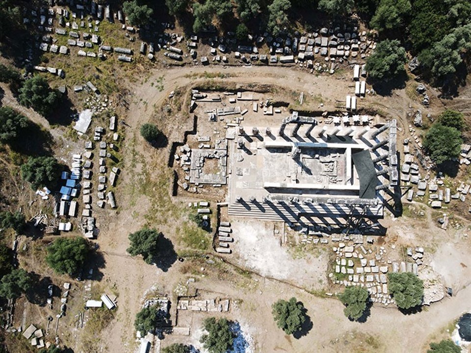 Zeus Tapınağı restorasyonla dünya turizmine kazandırılıyor - 3