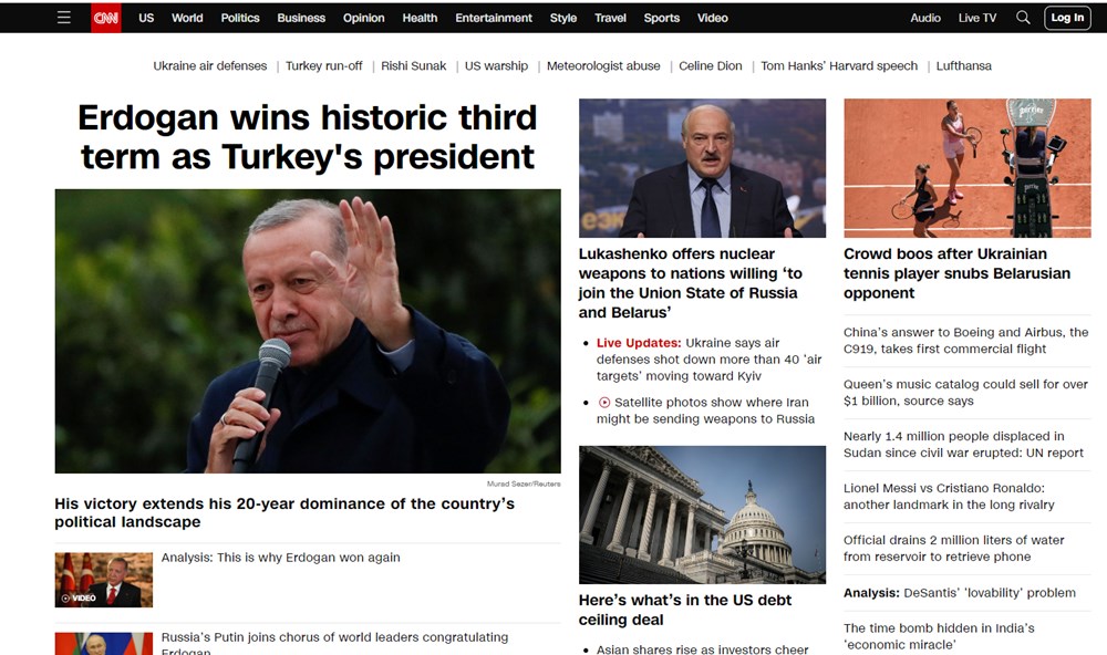 Cumhurbaşkanı Erdoğan'ın zaferi dünya basınında - 1