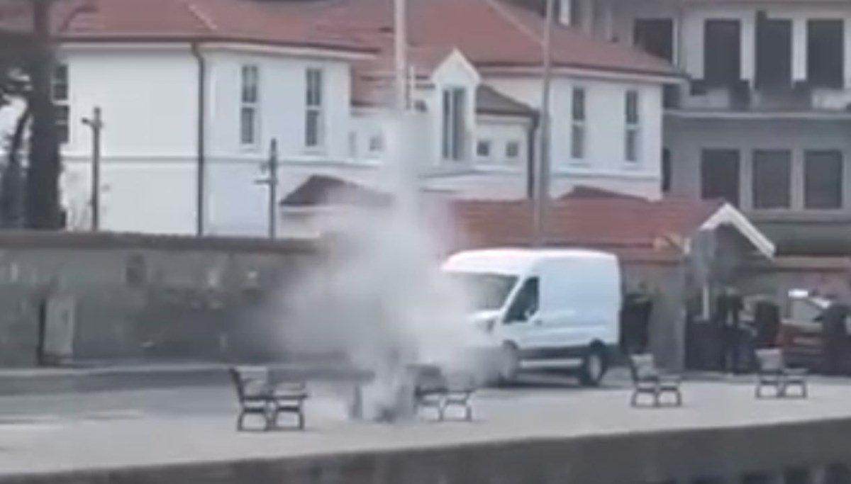 Başkonsolosluk önünde şüpheli valiz paniği Başkonsolosluk önünde şüpheli valiz paniği