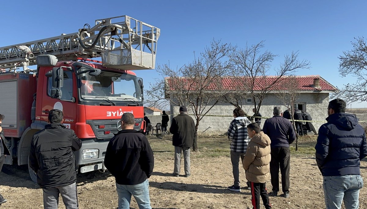 Aksaray'da ev yangını: 1 ölü