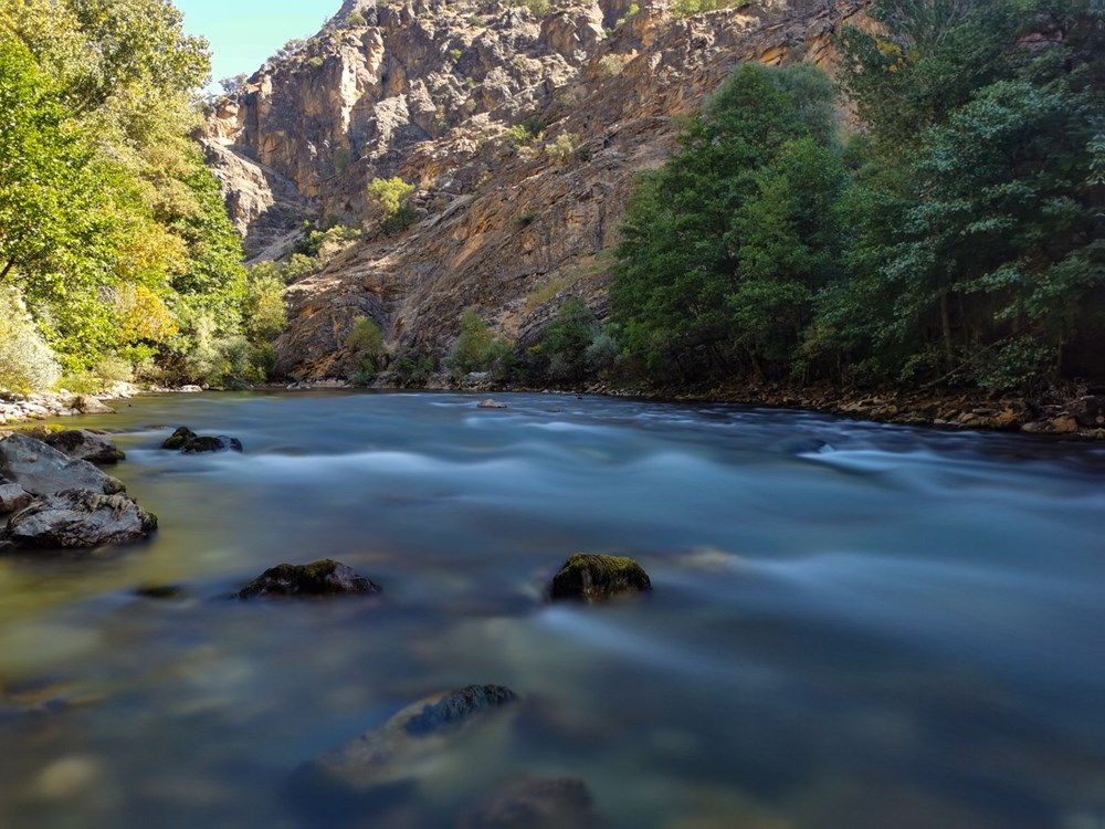 Amerika'nın ünlü Colorado Nehri'ne benzetiliyor: Tunceli'nin kartpostallık güzelliği Munzur Vadisi - 8
