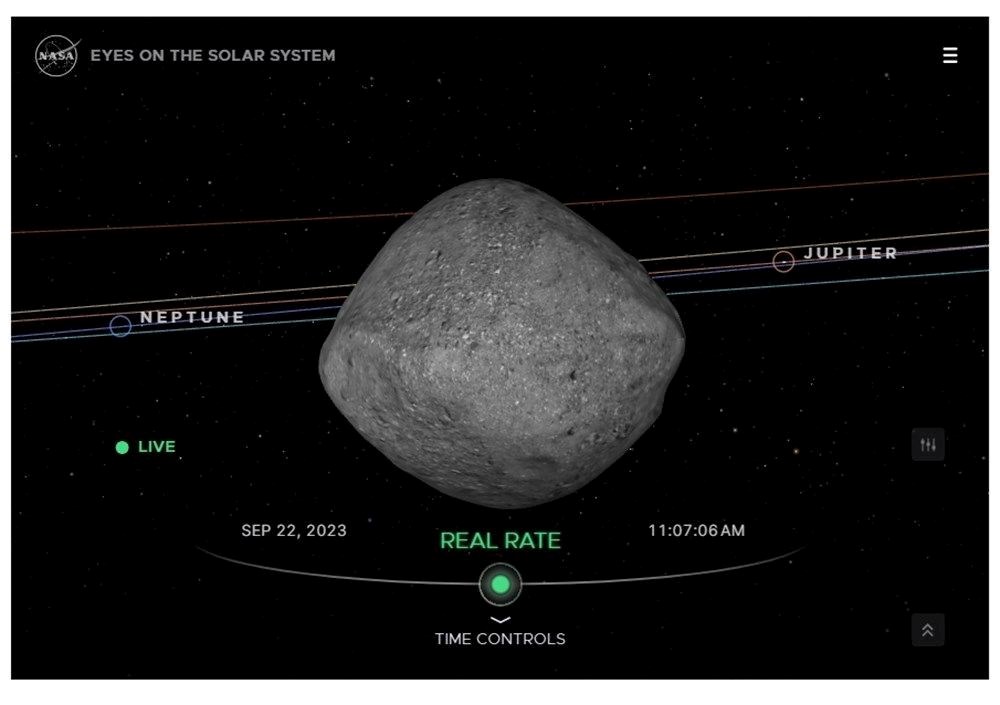 NASA'dan Dünya'ya çarpması beklenen asteroid ile ilgili açıklama: Bennu'dan gelen örneklerde tanımlanamayan toz bulundu - 11