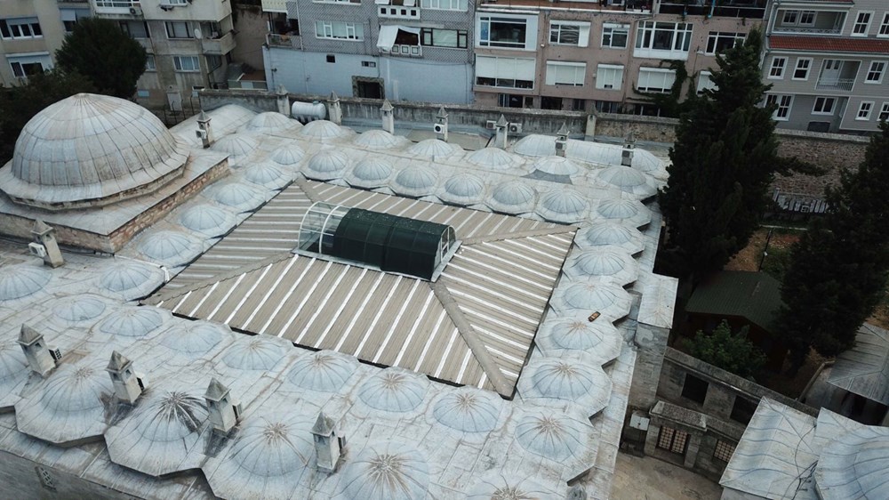 Mihrimah Sultan Külliyesi'nin bacalarındaki klimalar kaldırıldı - 7