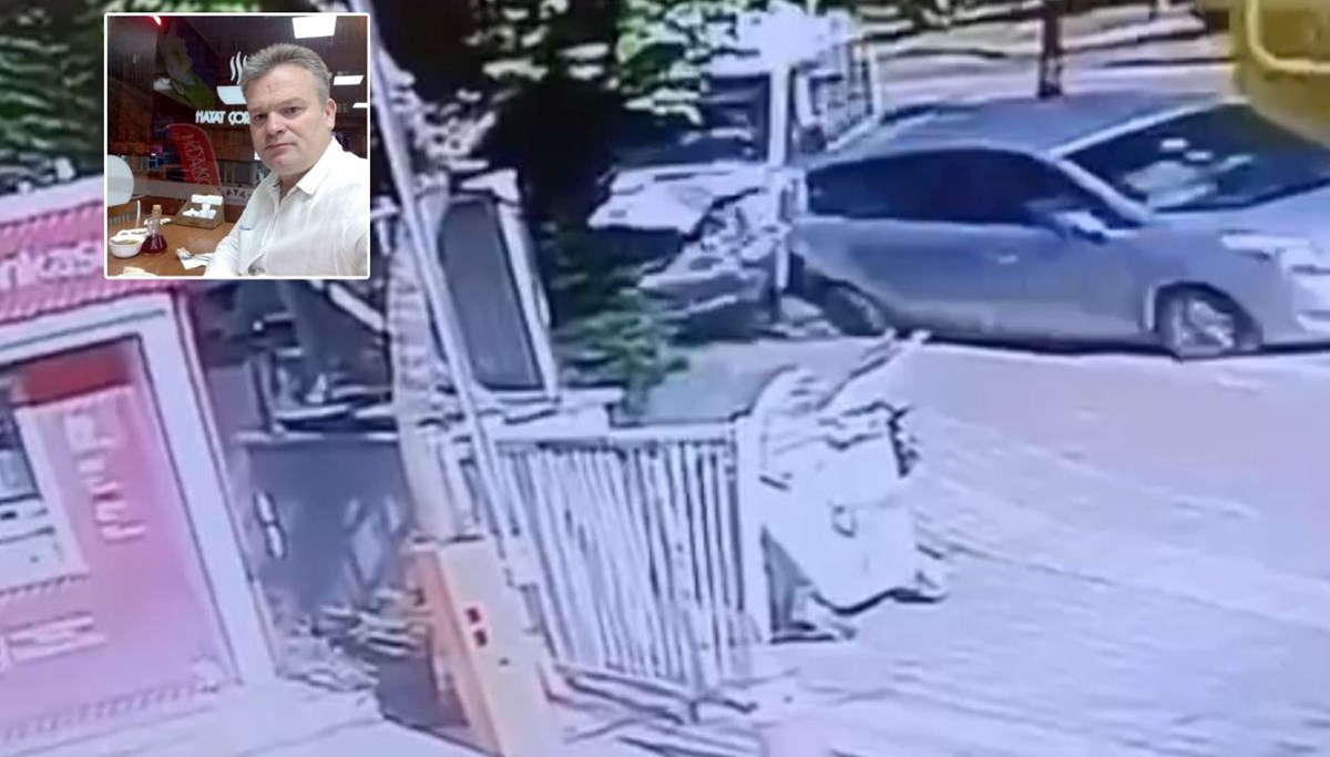 Servis minibüsü kaldırıma çıktı: 1 ölü