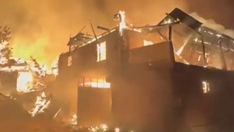 Çankırı'da yangın