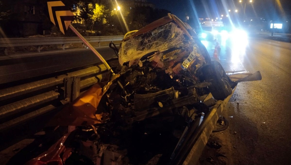 Ataşehir'de makas atan sürücü kazaya neden oldu