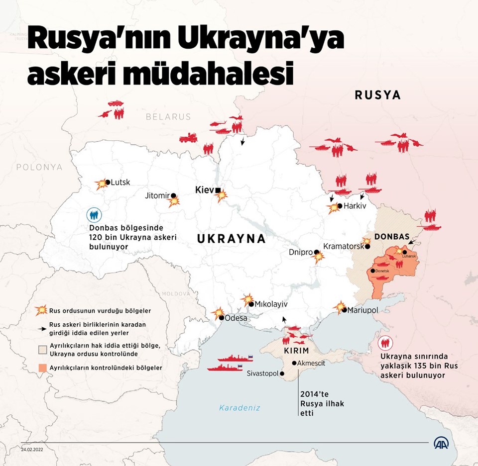 Rusya'dan Ukrayna'ya askeri harekat: 137 kişi hayatını kaybetti - 2