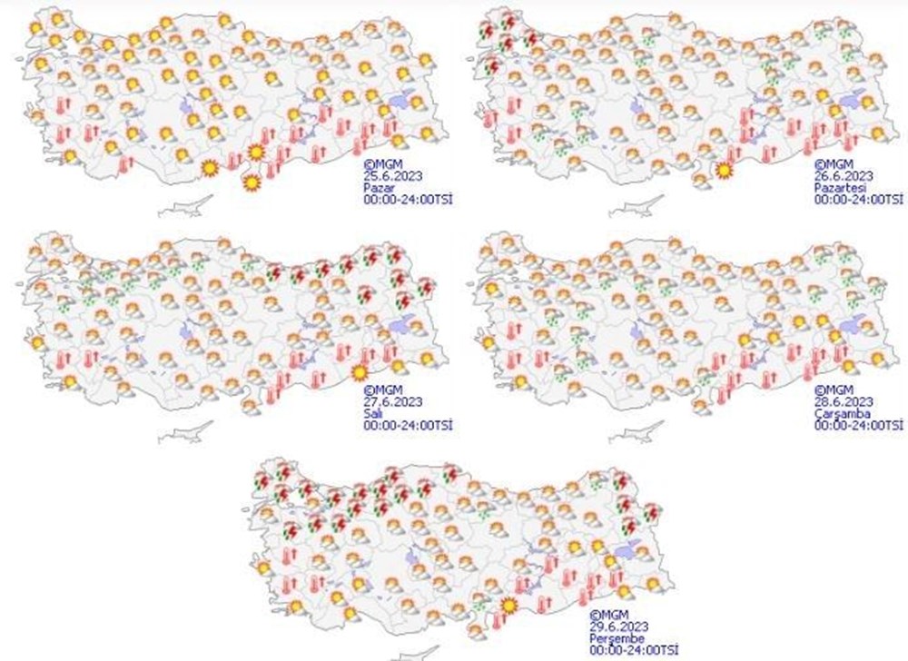 Kurban Bayramı'nda hava nasıl olacak? (5 günlük hava durumu) - 6