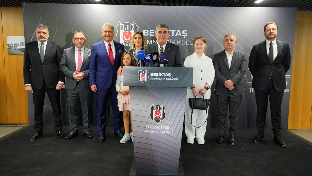 Beşiktaş'ta bayramlaşma töreni gerçekleştirildi