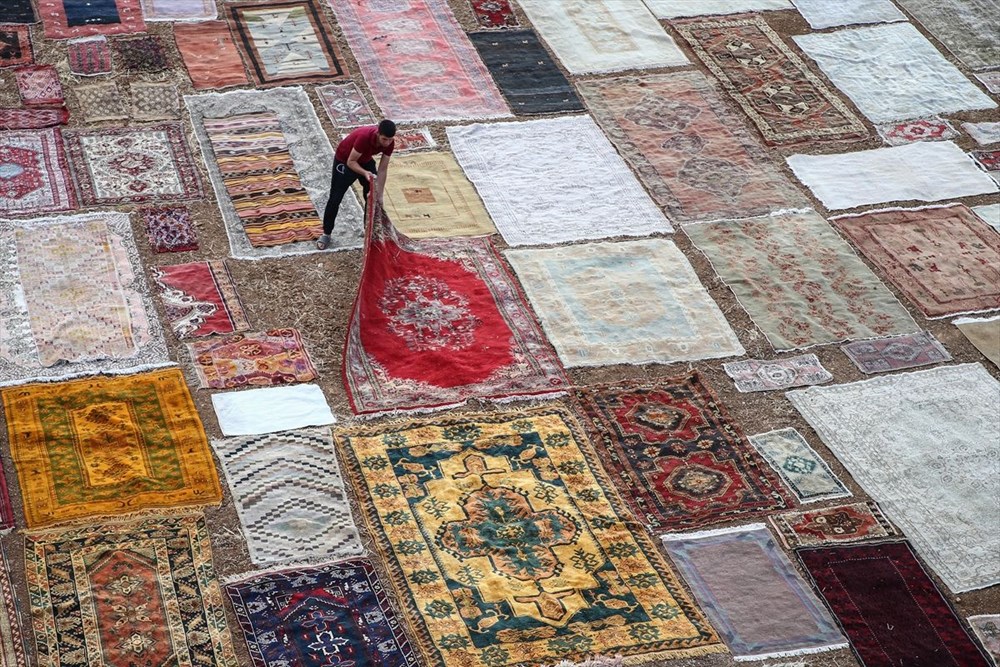 Antalya'nın rengarenk halı tarlaları - 9