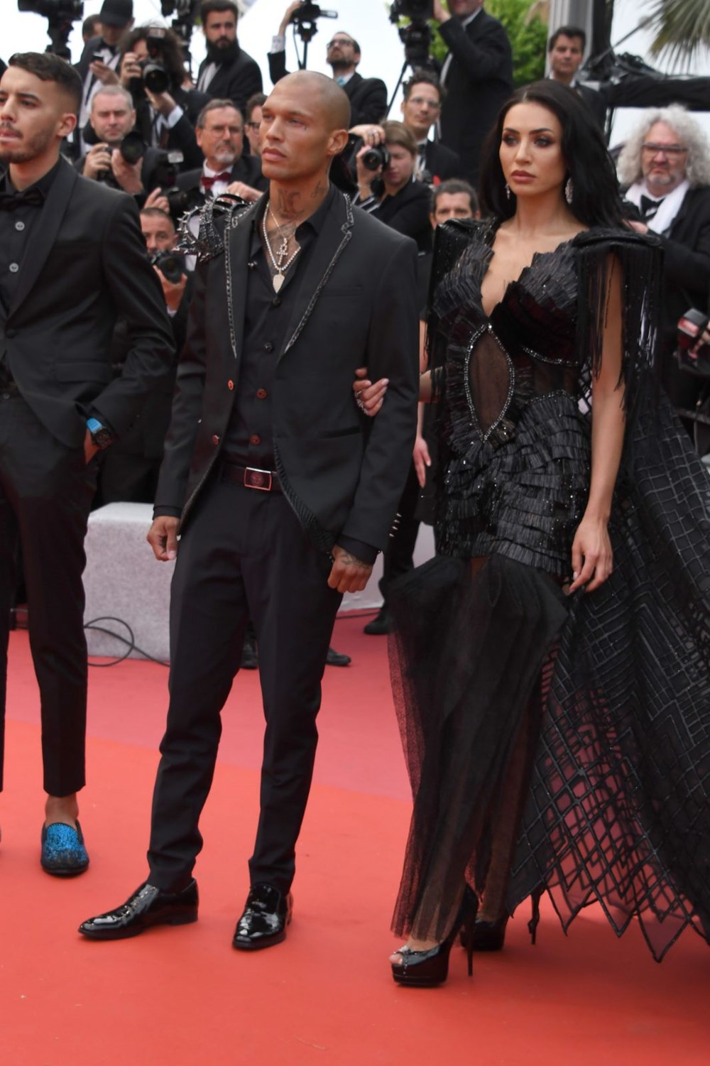 Jeremy Meeks nişanlısıyla değil model Andreea Sasu ile Cannes Film Festivali’nde - 1