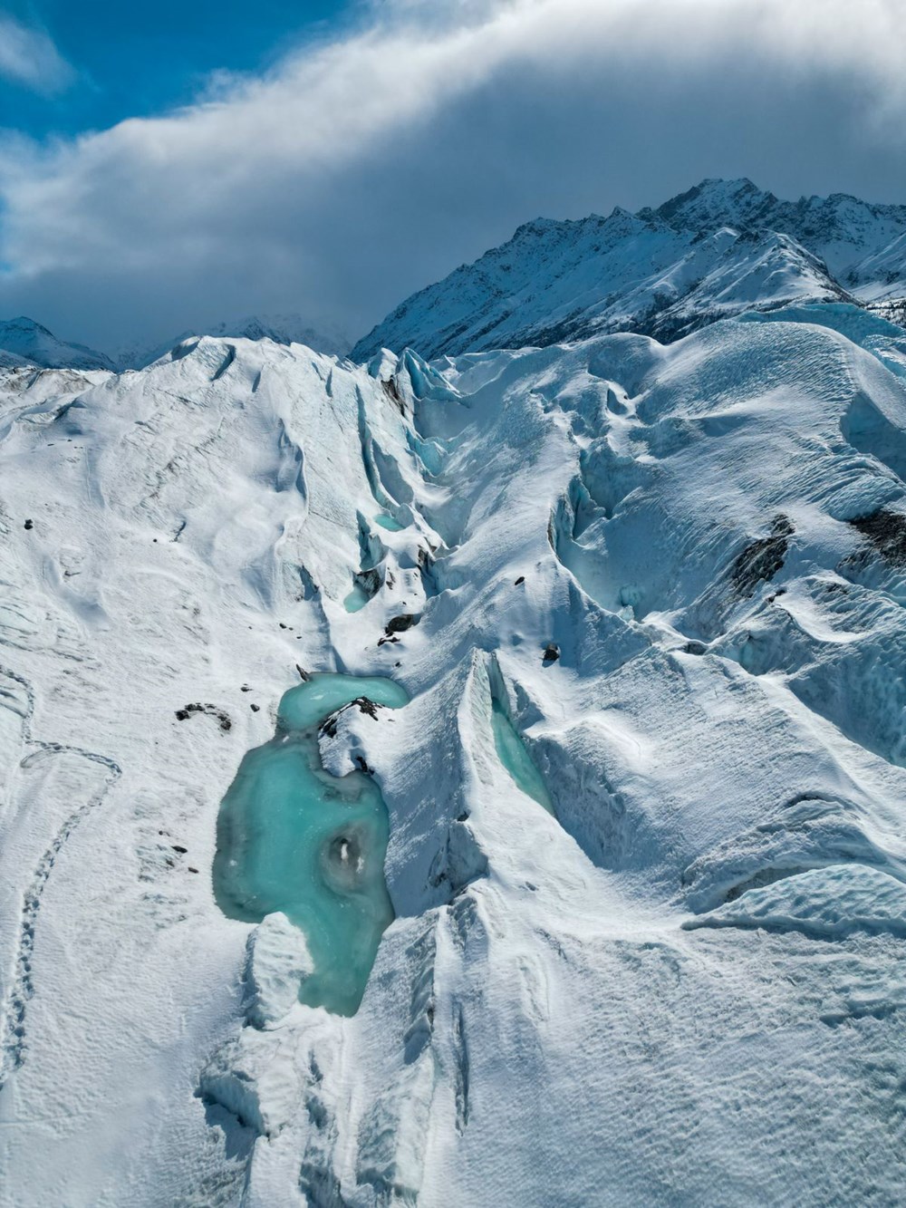 Türk fotoğrafçı Alaska'daki Matanuska Buzulu'nu görüntüledi - 6