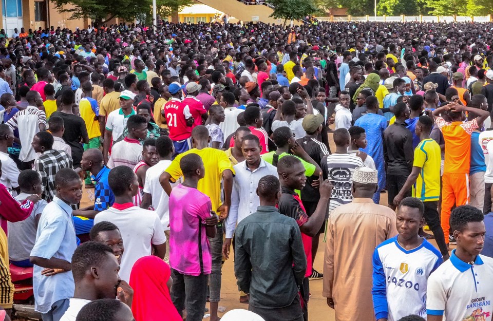 Nijer'de binlerce gönüllü, ECOWAS'ın olası müdahalesine karşı seferber oldu - 1