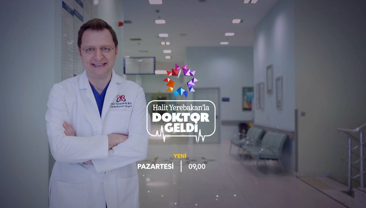 Dr. Halit Yerebakan'la Doktor Geldi Star'da başlıyor